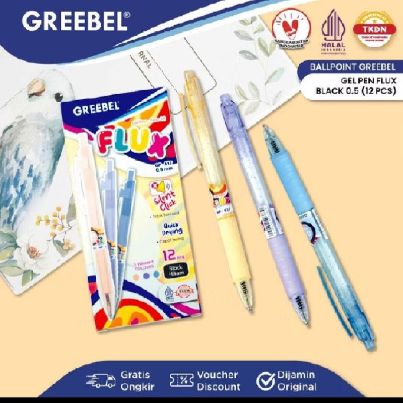 

GREEBEL GEL PEN FLUX GP-517