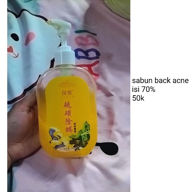 sabun back acne