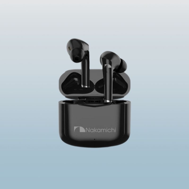 Nakamichi TW2XS True Wireless Earbuds Bluetooth Earphone TWS Gaming HD - Black