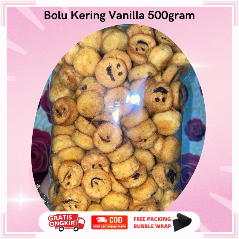 

BOLU KERING VANILLA 500GRAM | KUE BOLU KERING