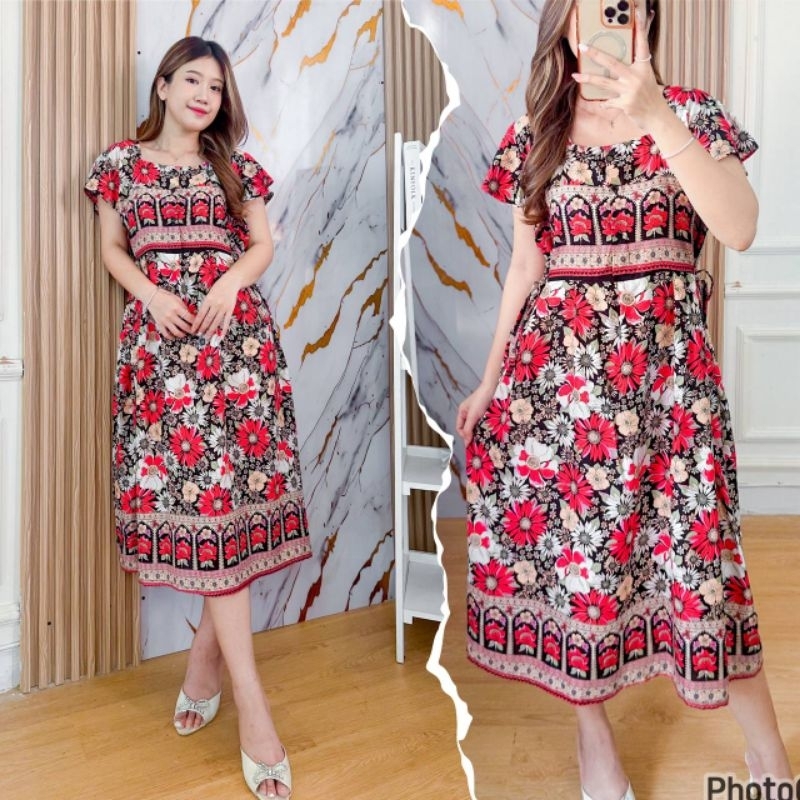 Daster Kekinian Nessa // Daster bali // Daster rayon bali