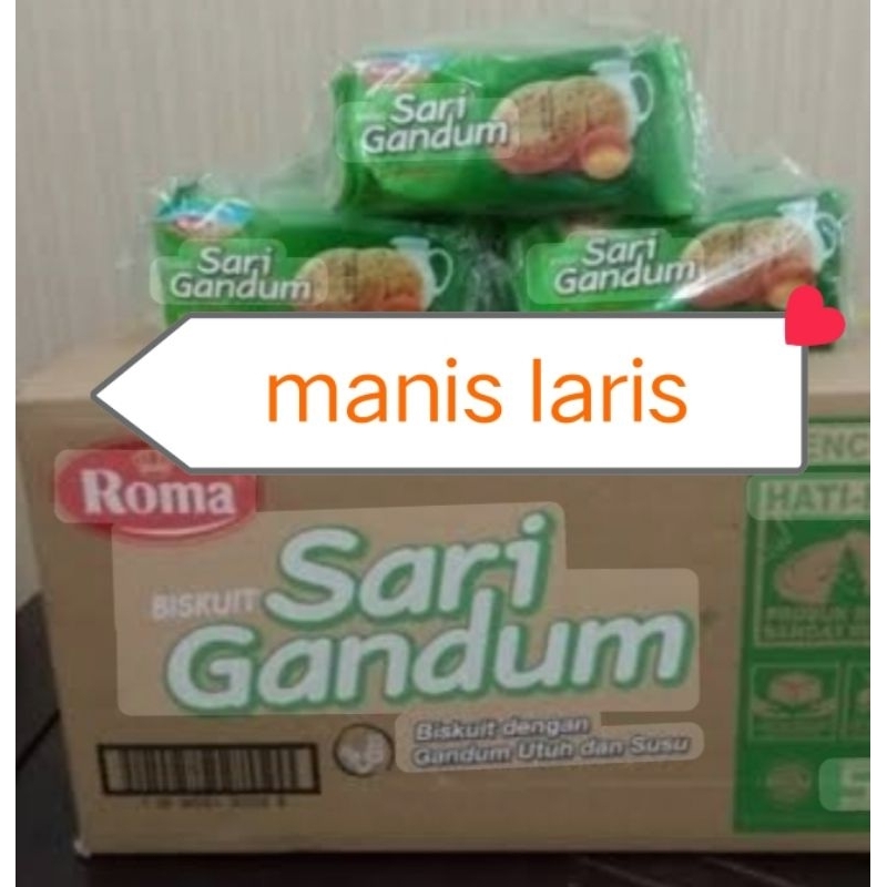 

ROMA SARI GANDUM 39 GRAM ( 1PAK ) ISI 10 PCS