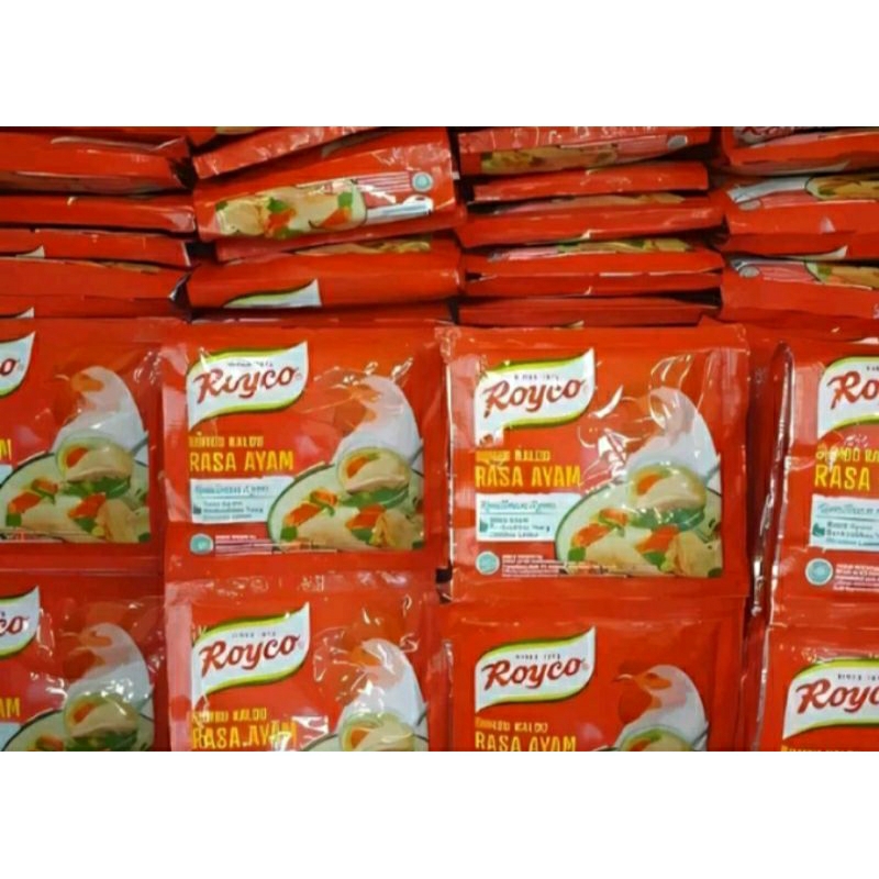 

ROYCO Kaldu Sapi , Ayam 12sachet/1renceng