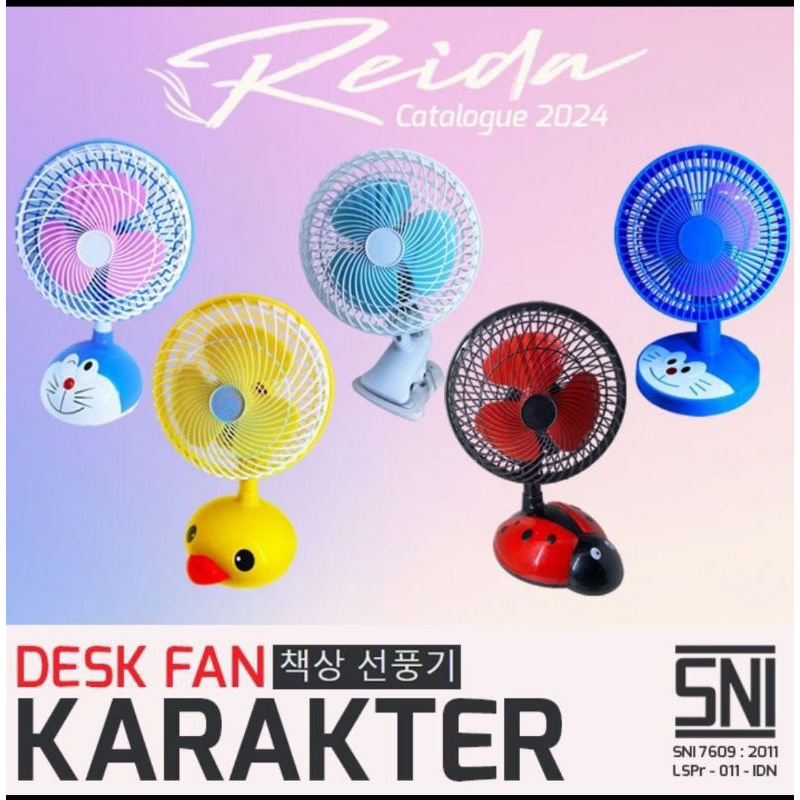 [kipas kepala/kipas kecil dimeja] Kipas meja karakter