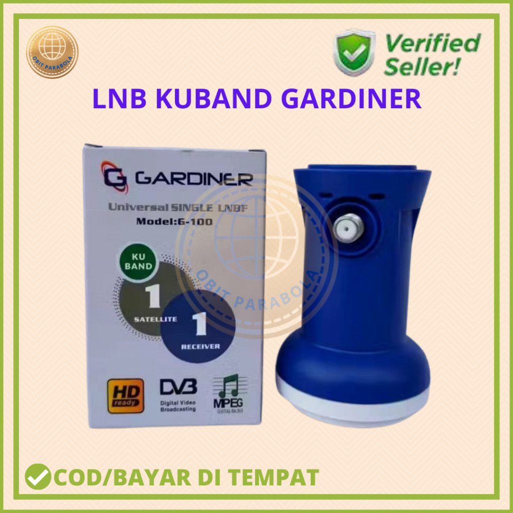LNB KU BAND SINGLE MERK GARDINER