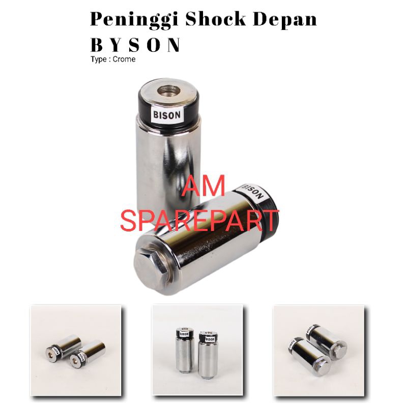 PENINGGI SHOCK DEPAN BYSON
