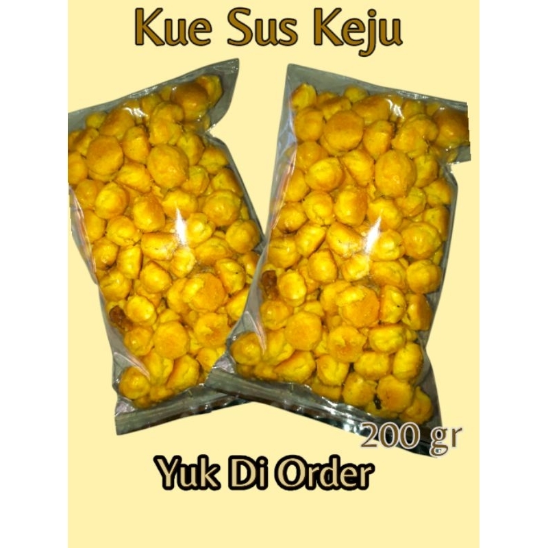 

Snack Makanan Ringan Kue Sus Keju 200 gr