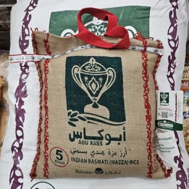

BERAS ABUKASS BASMATI RICE 5 KG Beras India Abu Kass 5kg