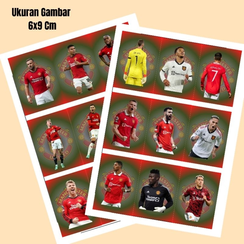 

Stiker Pack [ Isi 15 Pcs ] Pemain Manchester United Tinggal Tempel Bahan Vinyl
