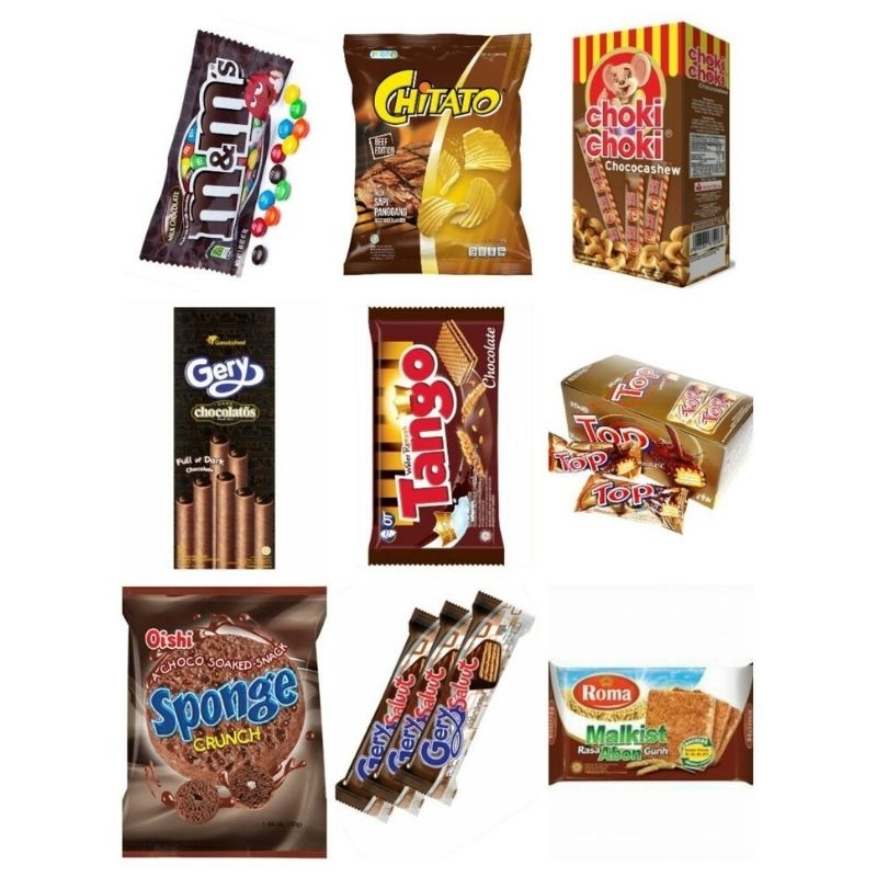 

PAKET SNACK SERBA COKLAT- Aneka Snack / Jajan Murah Paket Termurah Jajan Paket Campur Mix Banyak Varian