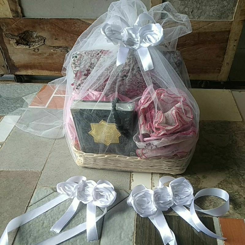 

Pita bunga hias seserahan pita parsel