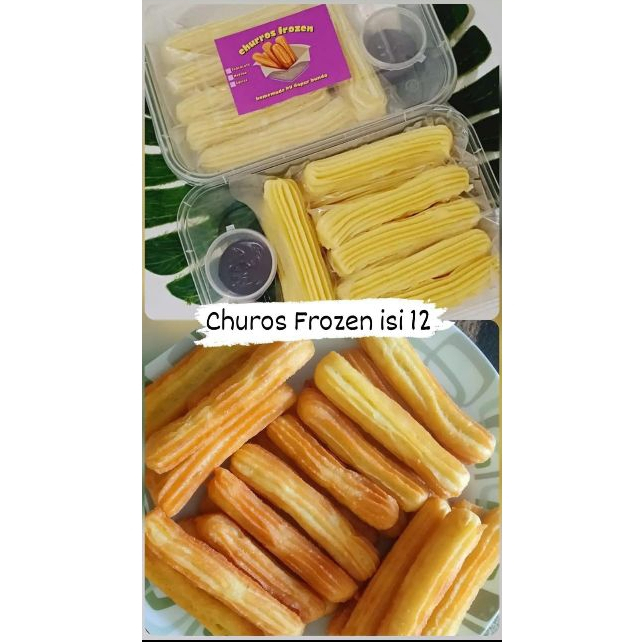 

~Q.S~ Churros Frozen Free Saus Coklat + Gula Bubuk Murah