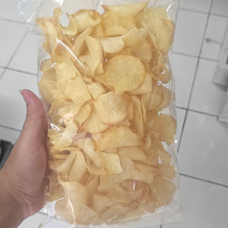 

KERIPIK SINGKONG MANIS ASIN 250gr