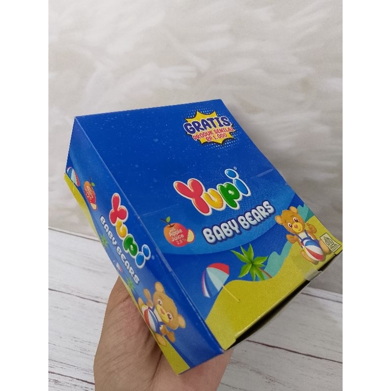 

PERMEN JELLY Yupi Baby Bears Candy Panda Lucu isi 20 Pcs + Free Bonus 4 Halal