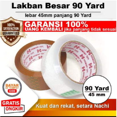 

Lakban Coklat Lakban Bening Lakban Murah 90 Yard 45 mm Kuat Rekat