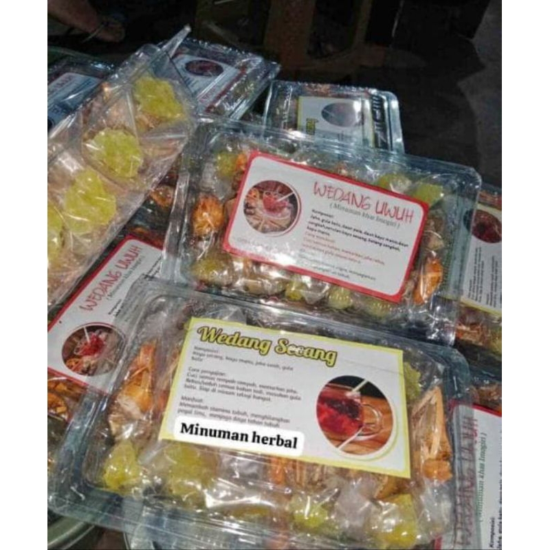 

wedang uwuh wedang secang 20.000 isi 10.