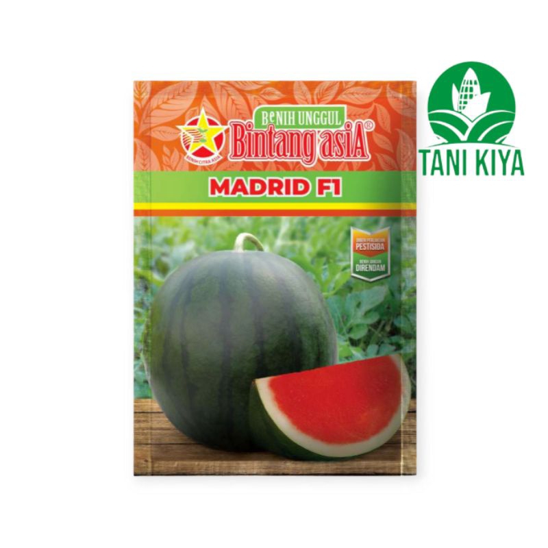 

bibit semangka madrid f1 20GR bintang asia