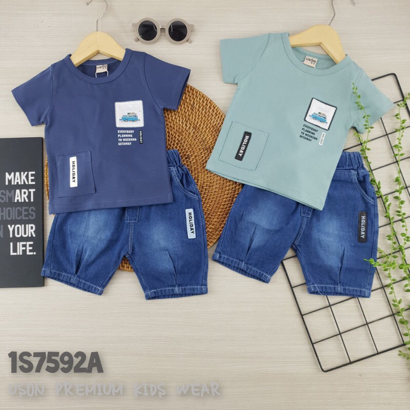 Uson Stj 7/8 Pla 12 /  Setelan Import Anak / Uson Setelan Anak / Setelan Anak Laki-Laki / Baju Anak 