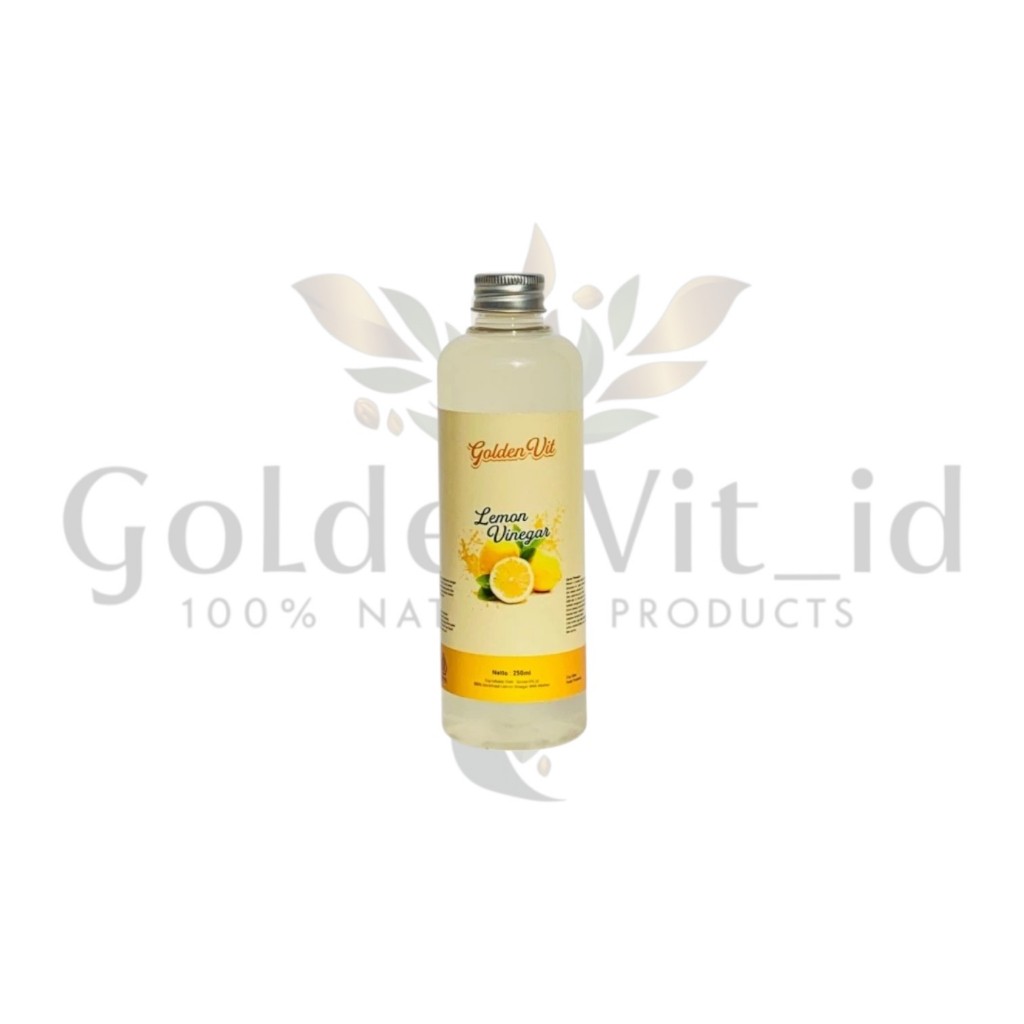 

Goldenvit cuka lemon organik with mother 250 ml lemon vinegar