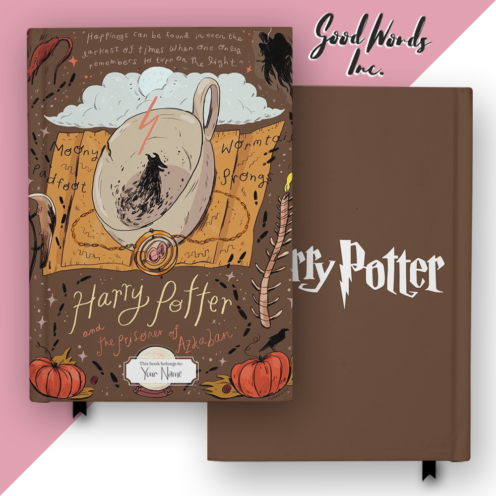 

Notebook Harry Potter Prisoner Of Azkaban Hogwarts Buku Tulis Hardcover Jurnal Custom Nama