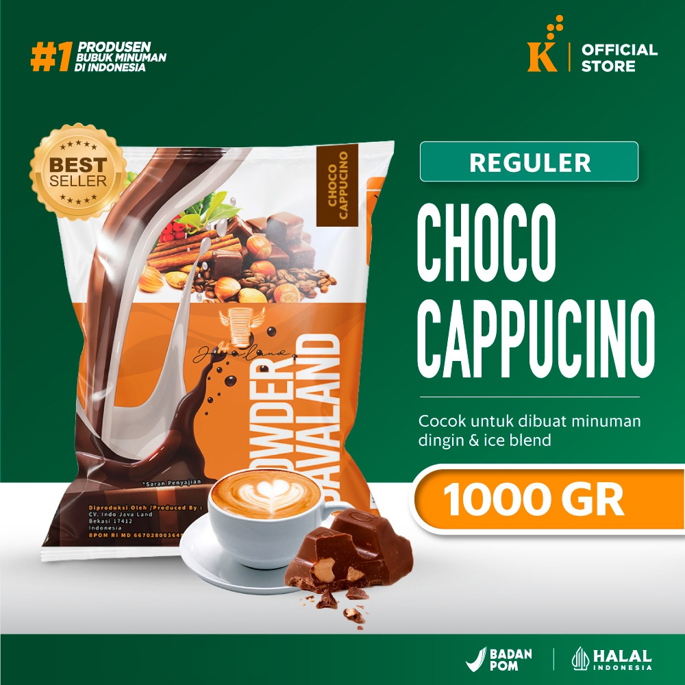 

Bubuk Minuman Bubble Powder Drink Rasa Choco Cappuccino 1 kg