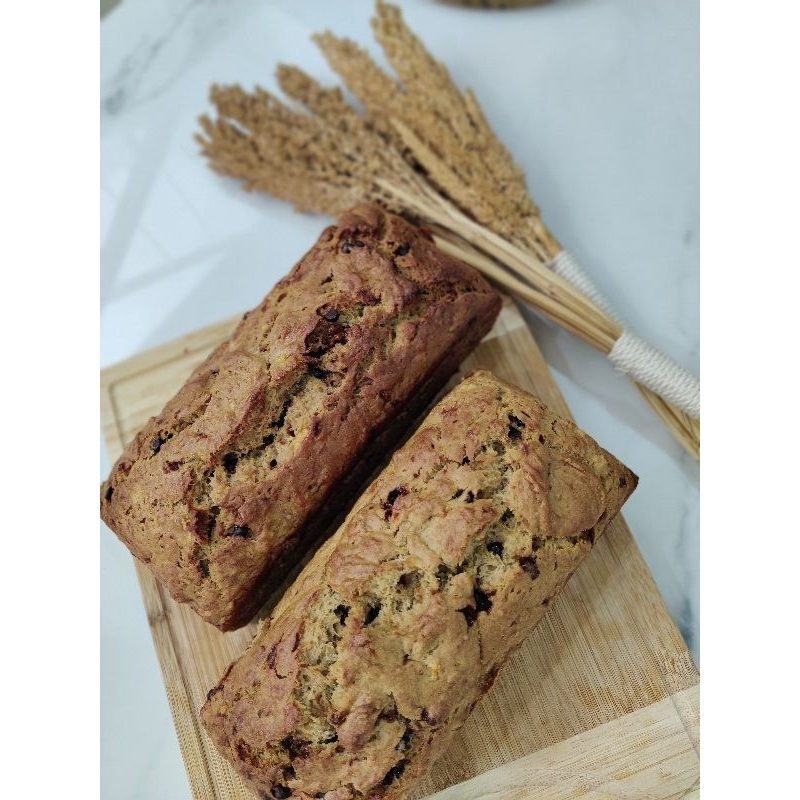 

PREMIUM CHOCO CHIP CINNAMON BANANA BREAD 650G