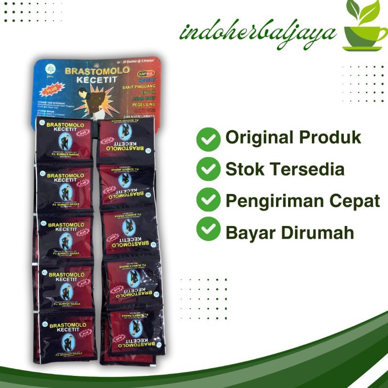 

Kapsul Brastomolo Kecetit Original