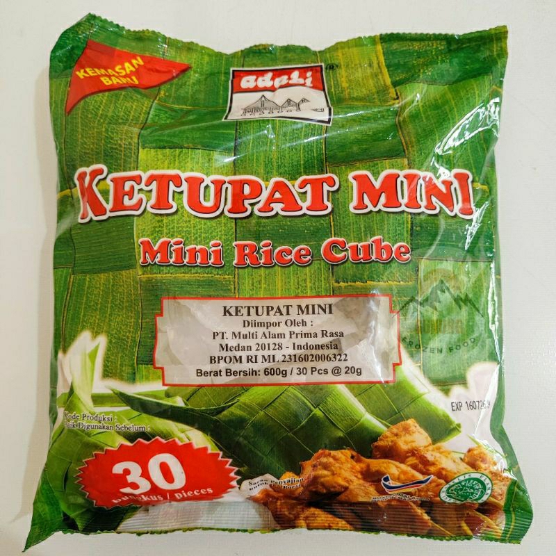 

ketupat mini adabi 30pcs / ketupat mini / ketupat adabi