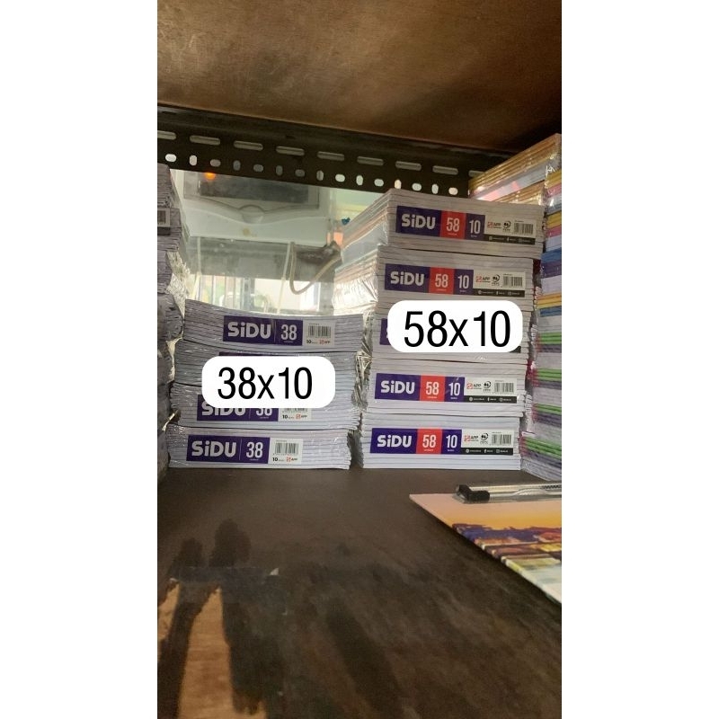 

(COD) (1 PAK) Buku Tulis SINAR DUNIA 58 / 38 X10 SIDU 10x58 10x58 Lembar