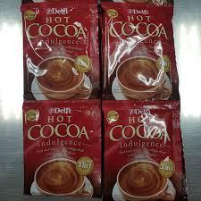 

DELFI HOT COCOA MIX 3 IN 1 / MINUMAN COKLAT/ kayak Cadbury 1 Renceng isi 10 sachet @25 gram