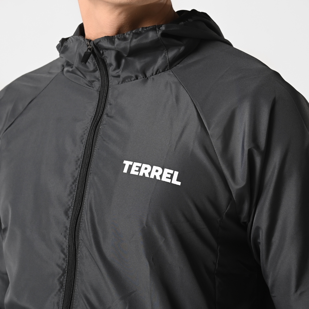 BestPromo Cuci Gudang Jaket Pria Parasut Windbreaker Abu