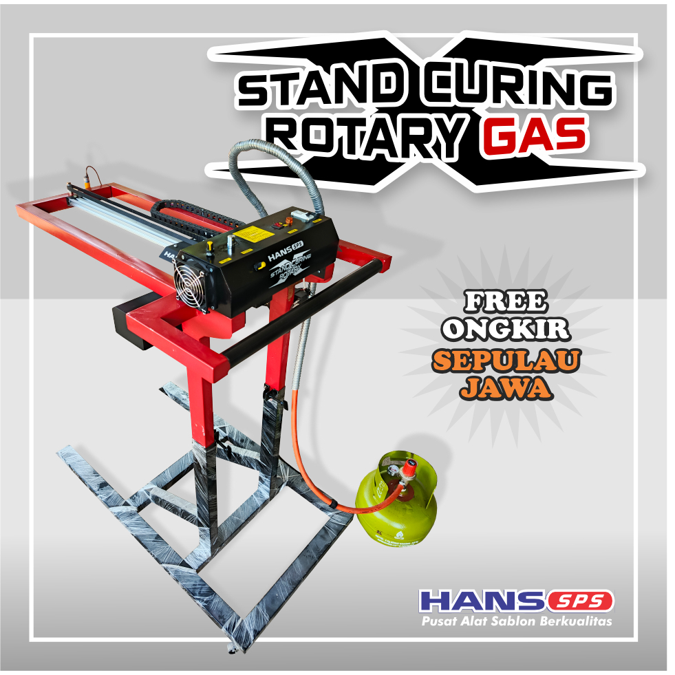 STAND CURING ROTARY GAS FREE ONGKIR