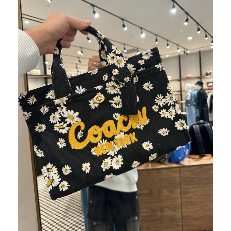 Tas Wanita Coach COC Daisy Kanvas Black