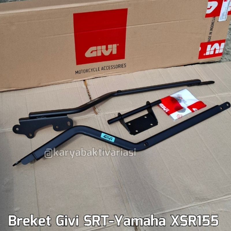 BREKET TOP BOX GIVI SRV - XSR155 dan SRT - XSR155