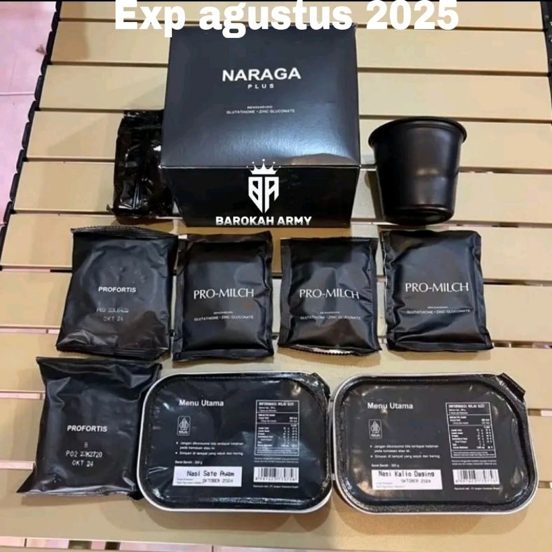 

Ukf5Pc6F4H (Kuliner.Kita) 1 Paket Ransum Naraga Tni Plus Exp 2025