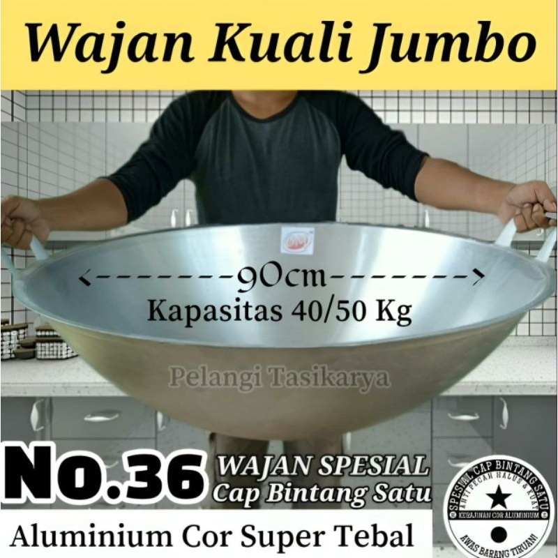 wajan kuali jumbo ukuran no.36
