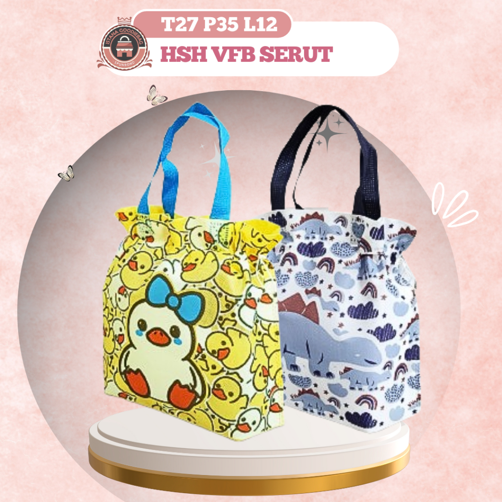 

Tas Bingkisan Ulang Tahun Anak | Goodiebag birthday | VFB 27x35x12 | tas Nasi Bento | souvenir ulang tahun