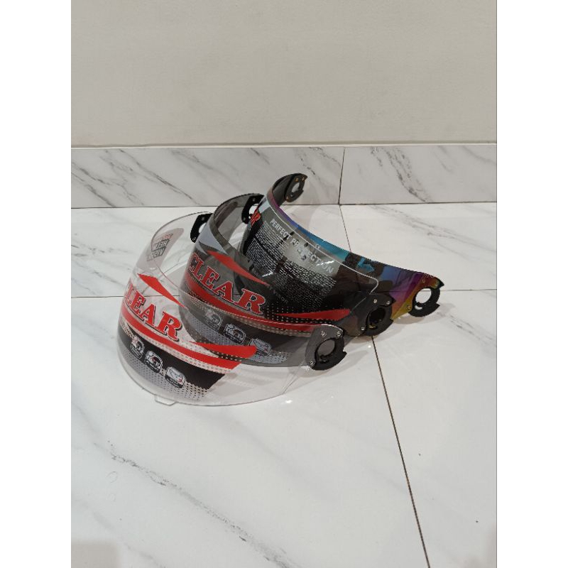 Kaca Helm Visor Helm BMC fullface BMC Jazz Kaca Helm BMC Fullface Jadul