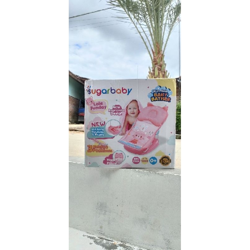 Sugar Baby Baby Bather/sugar baby/Bak mandi bayi/Perlengkapan mandi bayi