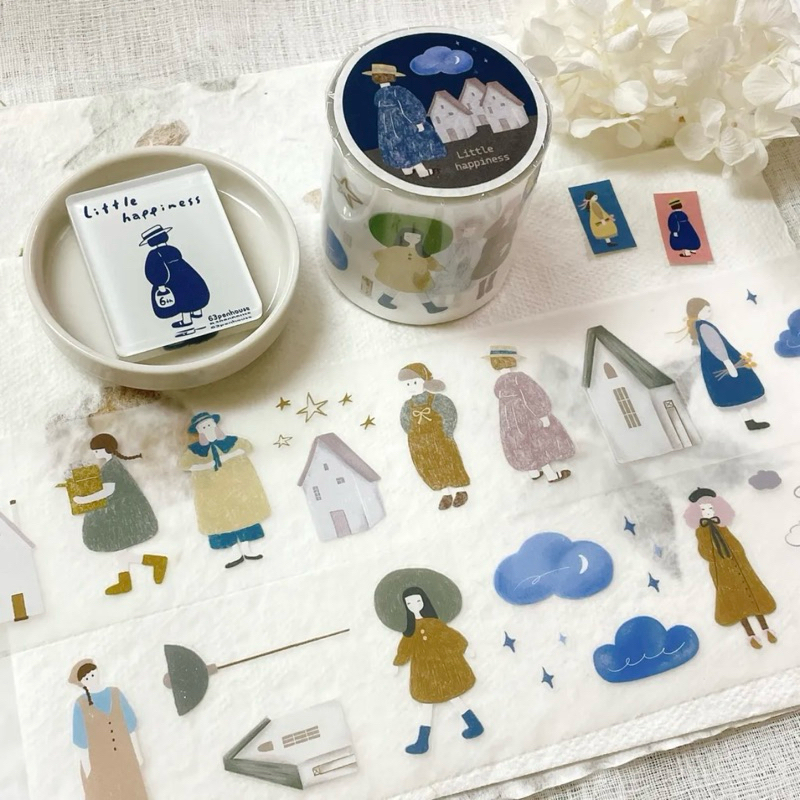 

[Sample per loop] 63penhouse x Hairmo Little Happiness PET Tape