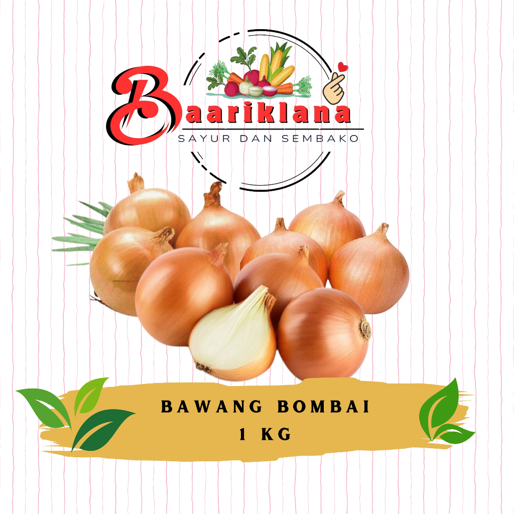 

BAWANG BOMBAI 1KG - TOKO BAARIKLANA