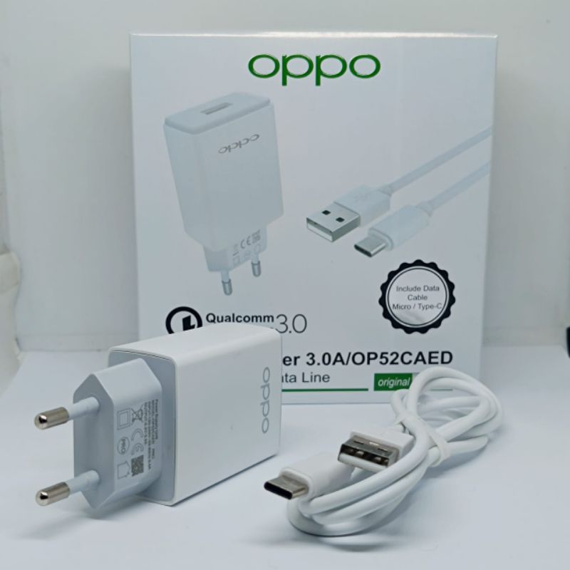 CHARGER CASAN OPPO A77 A77S A57 2022 ORI
