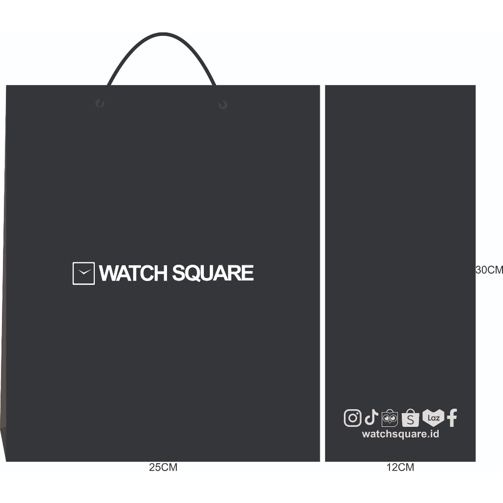 

PAPER BAG WATCH SQUARE