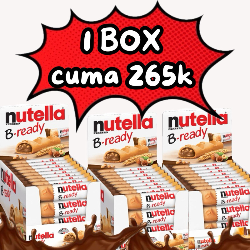 

Nutella Bready 1Box isi 36pcs