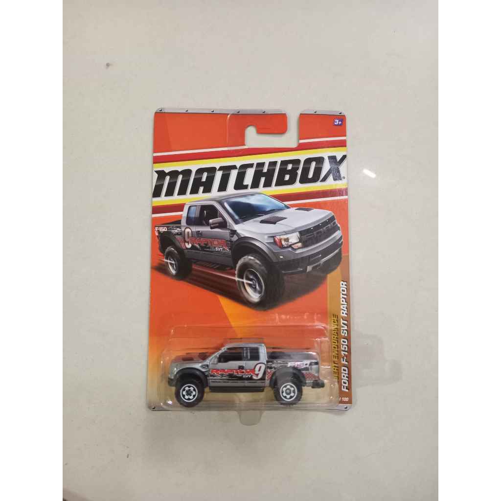 Mainan Mobil Diecast Matchbox Ford F-150 SVT Raptor