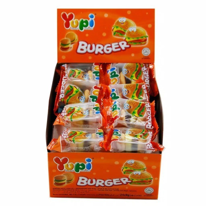

Yupi Burger Max Box 1box Isi 12pcs