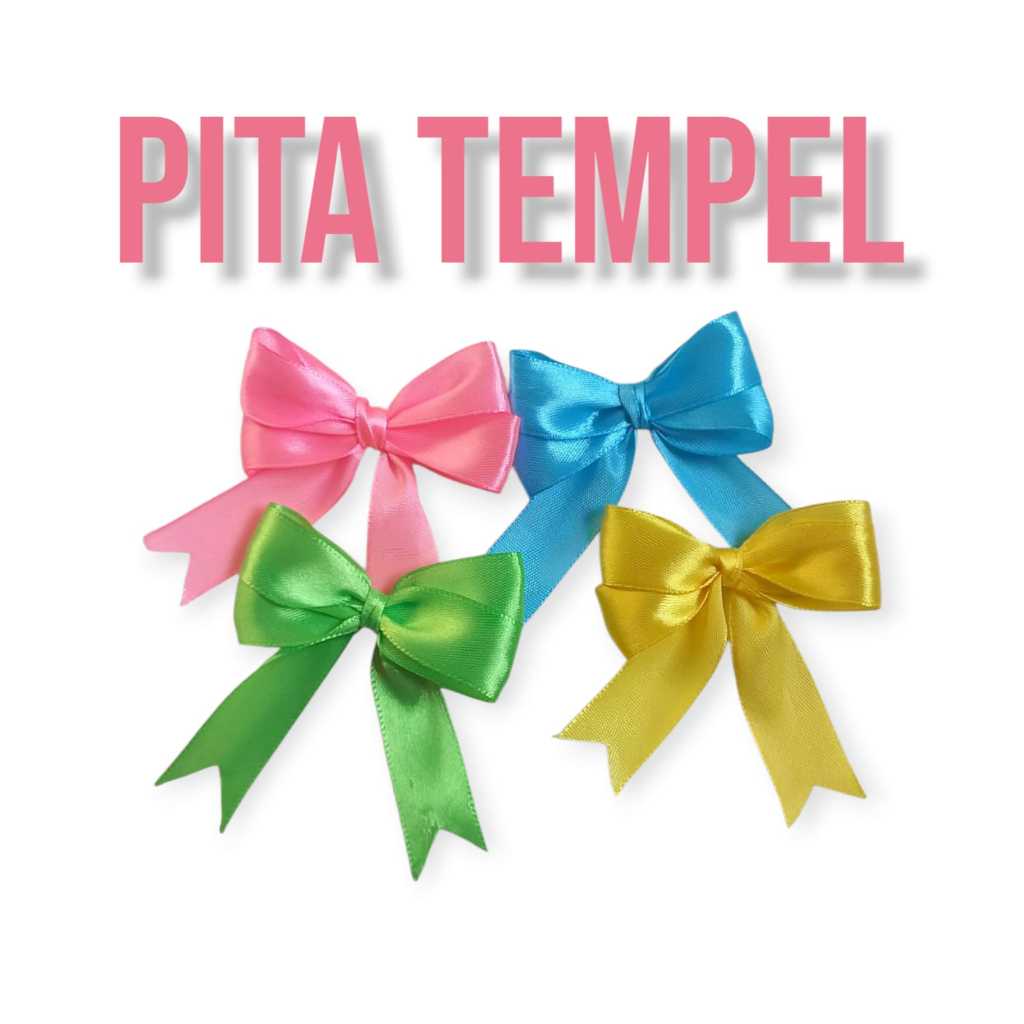 

Pita tempel bahan satin 2,5cm