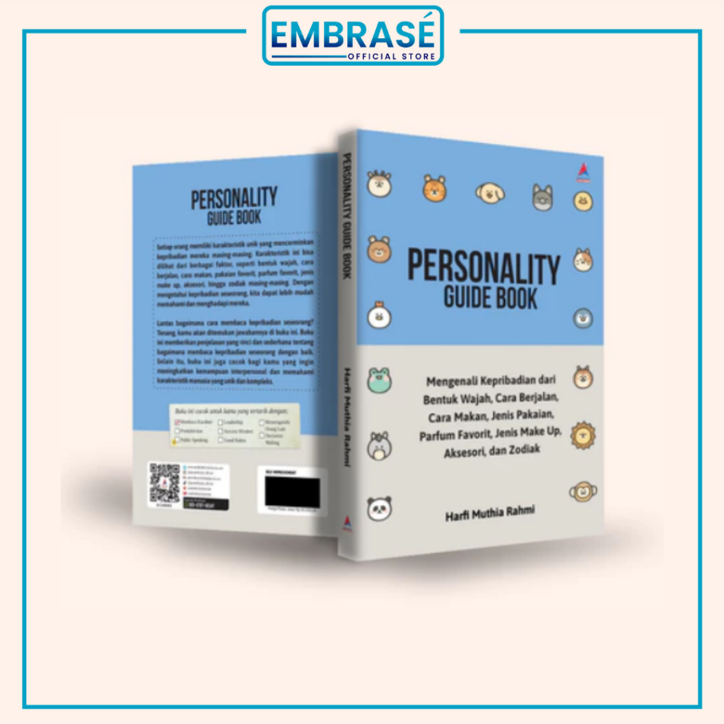 Buku Personality Guide Book : Mengenali Kepribadian Dari Bentuk Wajah, Cara Berjalan, Cara Makan, Je