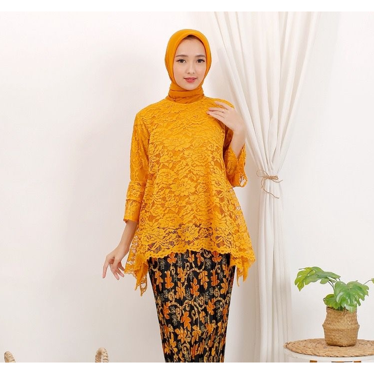 PREMIUM ATASAN KEBAYA RINJNI REAL PICK KEBAYA RINJANI/KEBAYA BROKAT/KEBAYA MODERN/BAJUWANITA/KEBAYA 