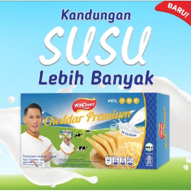 

Keju Wincheez Premium 160gr
